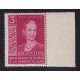 ARGENTINA 1954 GJ 1030a EVA PERON EVITA ESTAMPILLA NUEVA MINT PAPEL MATE IMPORTADO BLANCO U$ 170